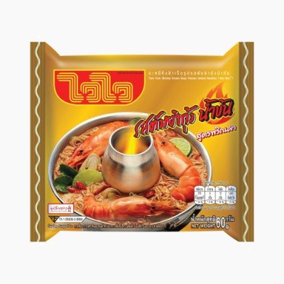 Wai Wai Instant Noodles Creamy Tom Yum Shrimp Flavour - 60g